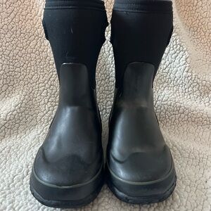 Bogs Kids Black Boots
